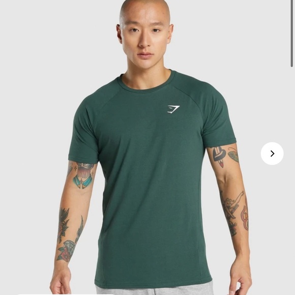 Gymshark Critical 2.0 T-Shirt - Dark Green - Picture 1 of 5